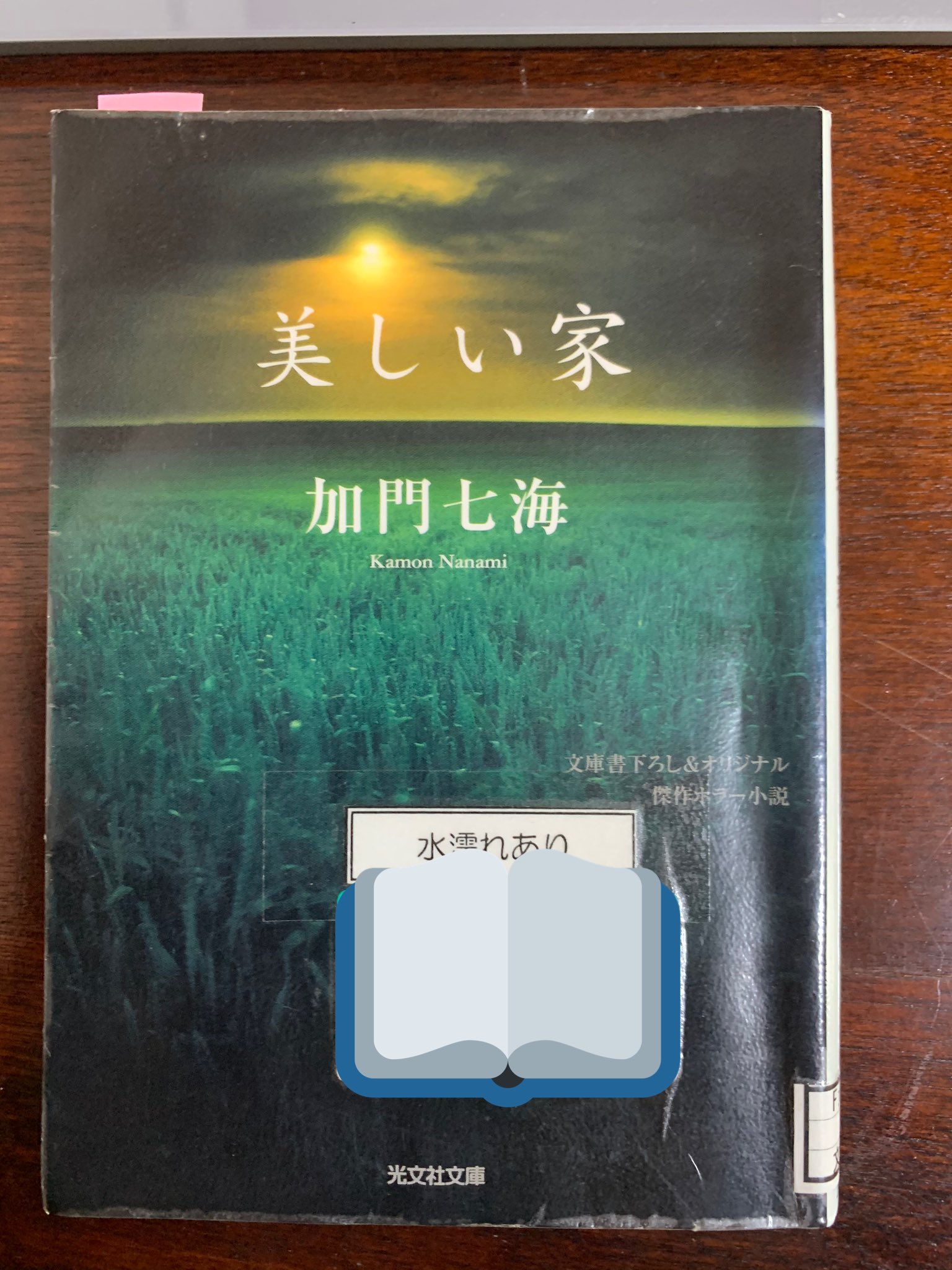 貝 読了 加門七海 美しい家 表題の 美しい家 都会に取り残された古い家屋が持つ過去の懐かしく美しい記憶 海の記憶がとても綺麗で魅入られそう 他にも幻想的で少し怖い短編が収録されてる本 加門七海さんの空気感好き