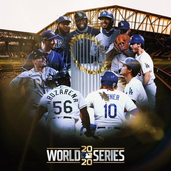 No bubble, numerous positive tests, shaky start, against the odds and yet somehow MLB has miraculously made it to the #WorldSeries. #dodgers #rays https://t.co/dhQvZB4Afh