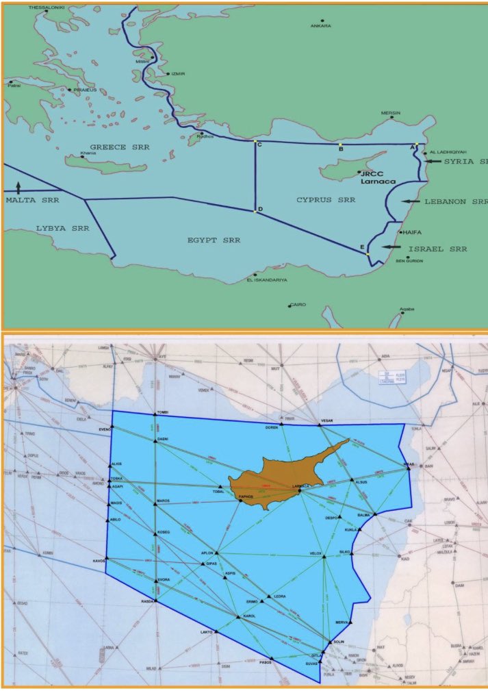 #JRCCLarnaca with its 24-7-365 operational readiness is a critical pillar for aviation and maritime safety in the #EastMed bearing in mind that annually 400 thousand ✈️ and 300 thousand 🚢 pass through 🇨🇾 FIR and SRR. 🇺🇸@AsstSecPM was also briefed about the #JRCC's regional role.