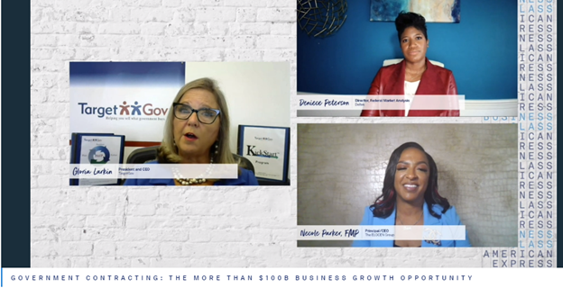TargetGov's tweet image. Up to the minute advice and inside scoop on government contracts @TheElocenGroup @Deltek #AmexBusiness  #SummitForSuccess #businessgrowth @AmexBusiness