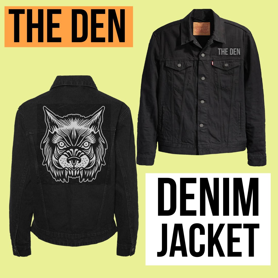Who doesn't need a denim jacket with a giant wolf head on it?! NO ONE! You want this. You need this. WE HAVE THIS! 😁 Check out our Kickstarter through the link below and find out how you can snag one of these babies!
👉🏼thedenaz.com/links👈🏼