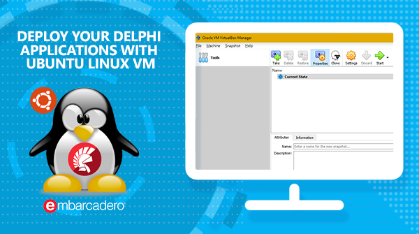 EmbarcaderoTech's tweet photo. Learn how to deploy your Delphi applications with this plug-n-play Ubuntu Linux VM. Here's a step by step guide on building applications straight out of the VM box: https://t.co/7YEwwW2wmZ
#Delphi #Linux #FMXLinux #VirtualBox https://t.co/cWgvauvkbJ