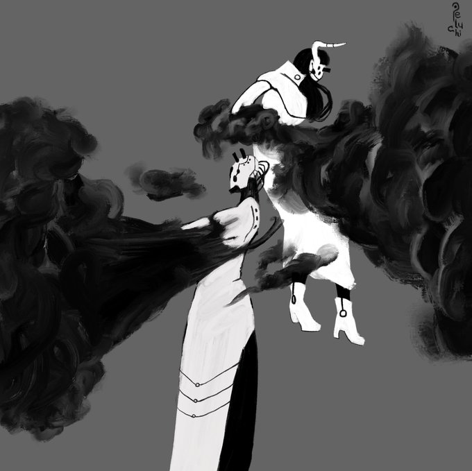 煙のtwitterイラスト検索結果 古い順