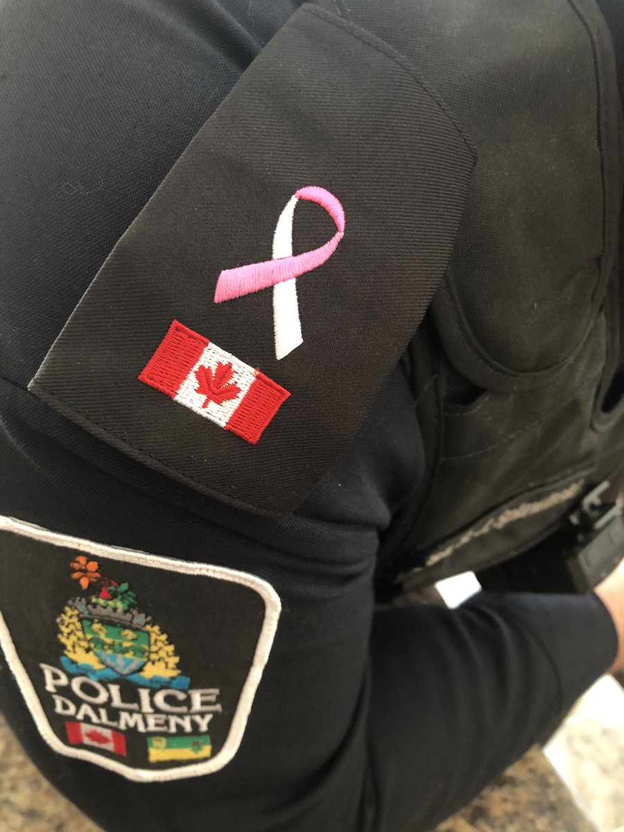 This month DPS Members are wearing epaulettes with pink ribbons in support of Breast Cancer Awareness.
The pink ribbon is a symbol of hope, strength, and moral support for all those who have been diagnosed with breast cancer, and their families.