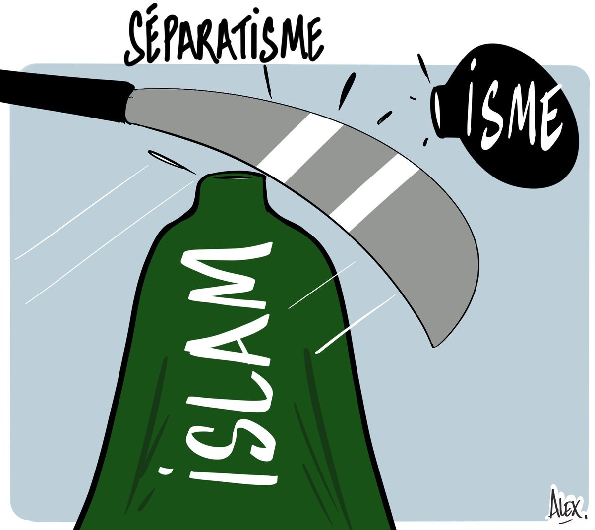 Excellentissime !
Parce que mille mots valent bien un dessin : Il faut couper les branches pourries !
Islam, islamisme, terrorisme : un amalgame inquiétant... ! https://t.co/OkREN99A5X