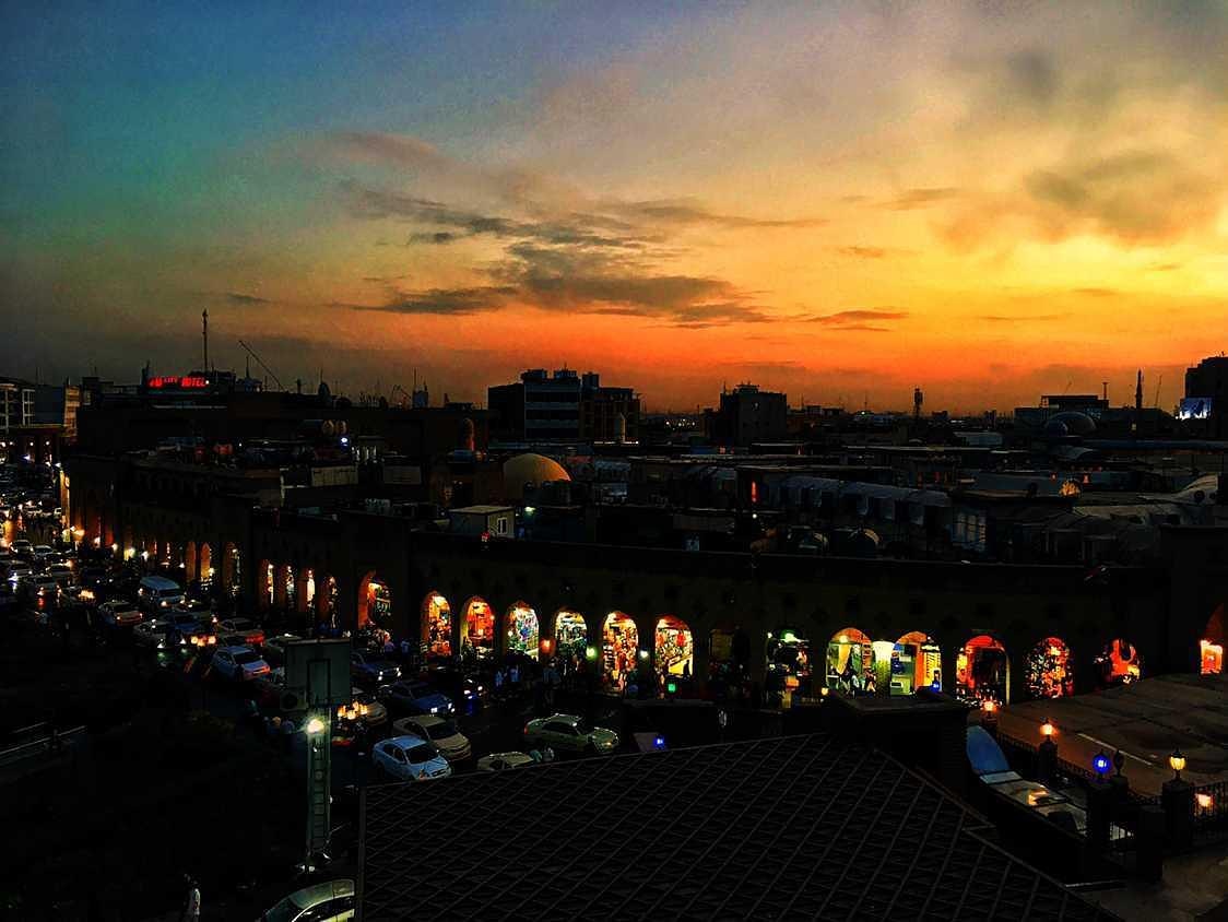 visitebl's tweet photo. Golden hour at Erbil city center just hits different this evening.
Photo Credit @AzizHamdli
#Erbil #VisitErbil #Hawler #ErbilCity #Irbil #ErbilSunset #Kurdistan https://t.co/Wu0QlzqSF8