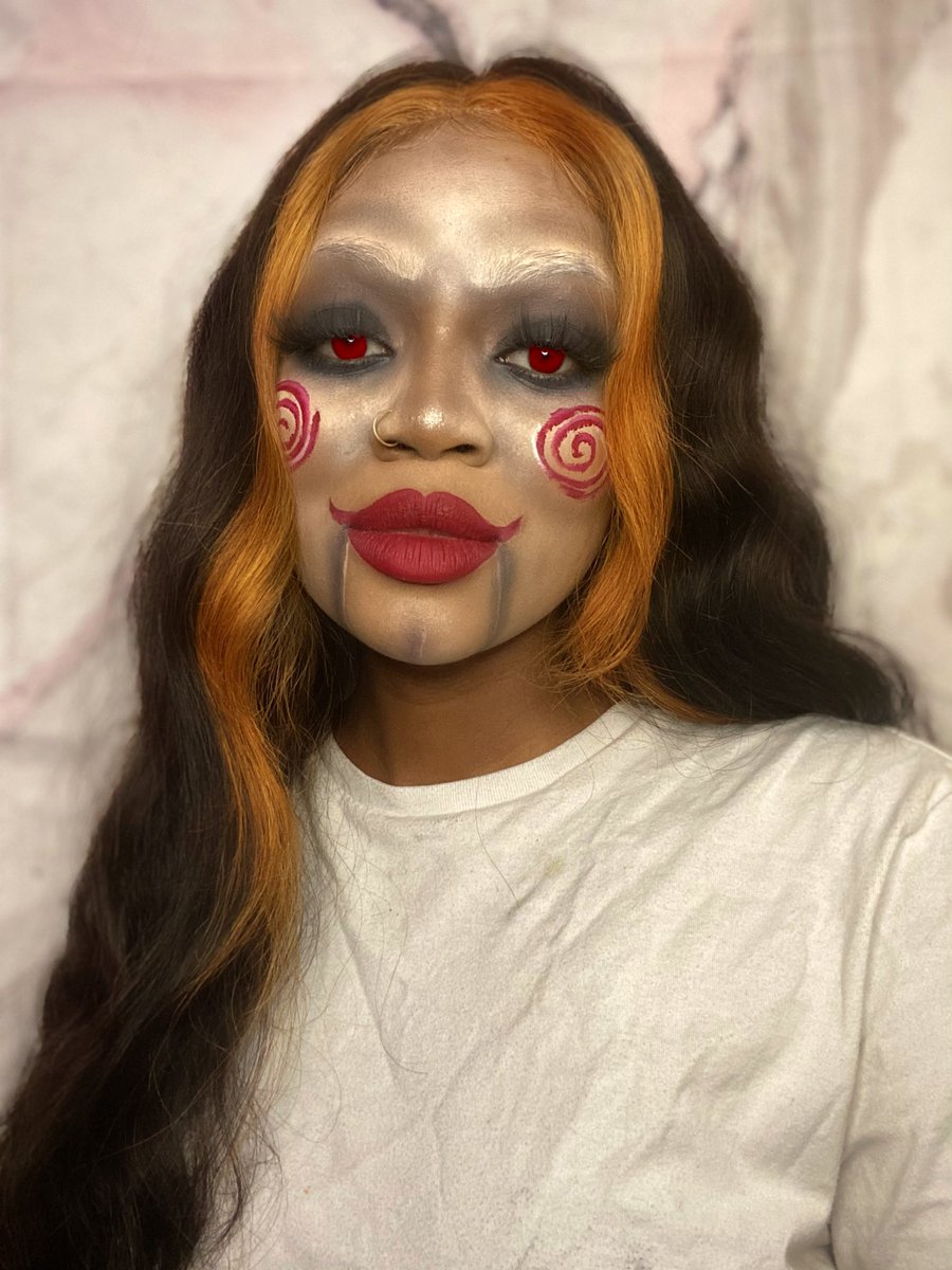 post number nineteen 31 days of Halloween This look is inspired by Saw 
