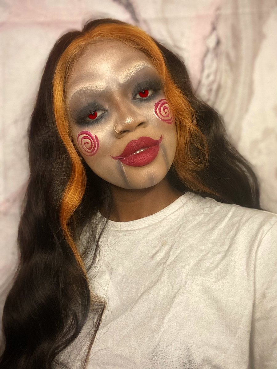 post number nineteen 31 days of Halloween This look is inspired by Saw 