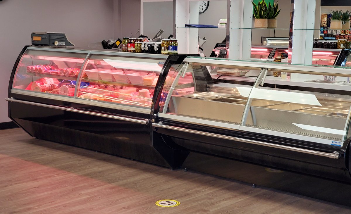 FrostTechRefrig's tweet photo. Deli Counter / Hot Food Table
Matching Units
@FrostTechRefrig
https://t.co/fhyTOOVYcy
#delicase #delicounter #meatcase #hotfooddisplay #hottable #meatcounter #supermarket #butchershop https://t.co/rbFJT90B7t