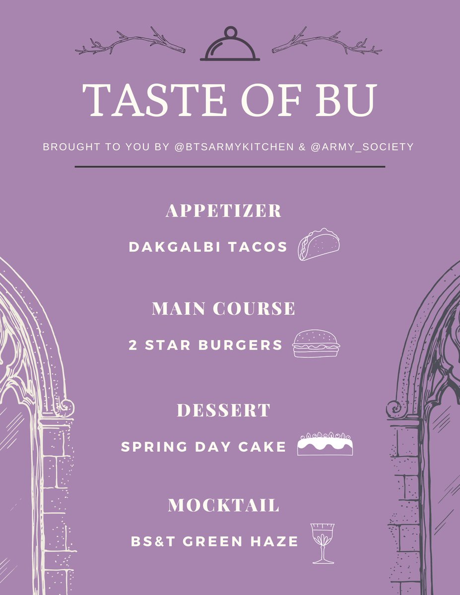 Ever wondered how foods from BTS Universe tastes like? Well now you won't have to wonder anymore! Together with  @BTSARMYKitchen, we present to you: "Taste of BU".In this thread you will find 4 recipes for some of the most iconic food items that have appeared throughout BU!