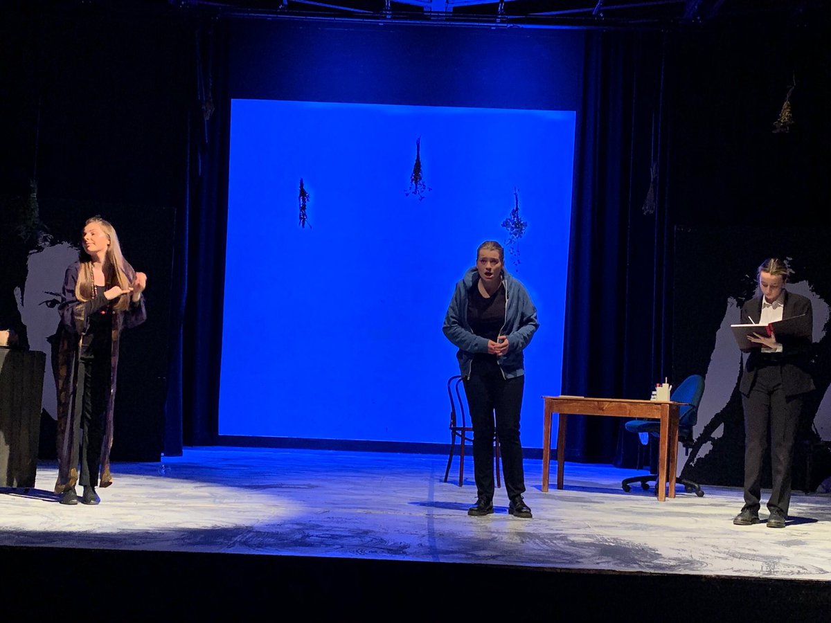 NDS_THEATRE's tweet image. Congratulations to our incredibly talented #Alevel students for their amazing performances of their #devised exam piece tonight “Saw What You Came To See” They were brilliant! #drama #senior #nailedit
