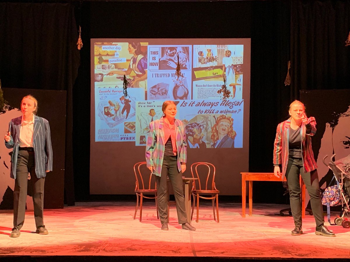 NDS_THEATRE's tweet image. Congratulations to our incredibly talented #Alevel students for their amazing performances of their #devised exam piece tonight “Saw What You Came To See” They were brilliant! #drama #senior #nailedit