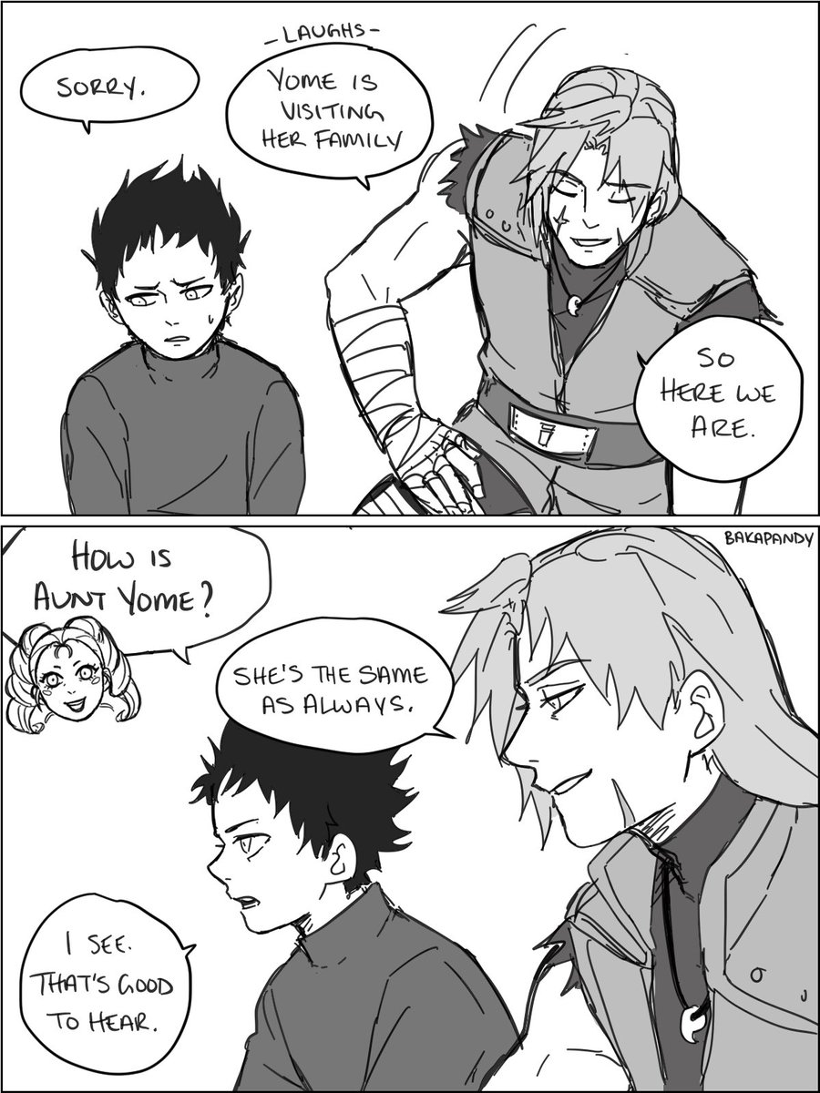 Listen, Shira is such a good character pls make him Shinki's taijutsu teacher, too ok. Anyway...enjoy this little comic...just some Thoughts I've had... will be posting over the next couple days/weeks so I won't spoil it (1/5) 
