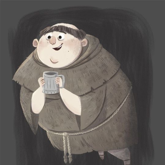 ☆the fat friar -> le moine gras