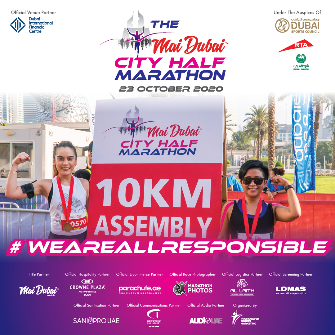 Are you ready to challenge yourself and win amazing prize's 🏆 for the 5KM/10KM/2IKM ? 🤩🏃 ALL THE BEST!!👍

Registration closed. #dxbcityrun #maidubai #difc  #uaerunners