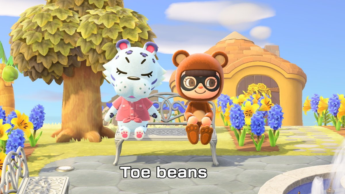 TracySeiler's tweet photo. #ToeBeans  #AnimalCrossing #ACNH #NintendoSwitch https://t.co/dc5FHd8WWB