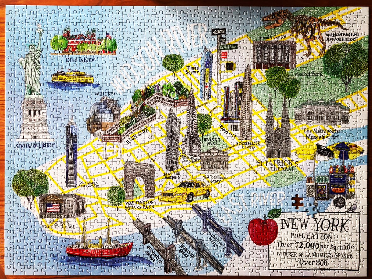 It only takes one who gets the picture - and brings it all together. #vote
#nyc
#puzzle
#jigsawpuzzle #WereInThisTogether
#ComeTogether https://t.co/ChVOlO7rKS