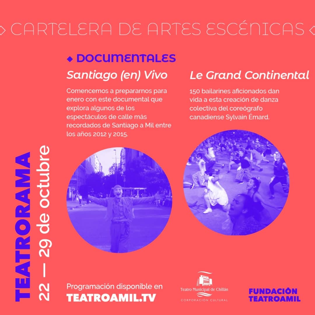teatrochillan's tweet photo. #TEATRORAMA 🙌
No te pierdas estas espectaculares actividades que traemos para ti junto a la Fundación Teatro a Mil, del 22 al 29 de octubre 🌞 revisa la cartelera completa a través de https://t.co/2CAihtONIk 👏.
@fundacionteatroamil
#teatromunicipaldechilllan
#cultura https://t.co/lsrQuaO5yn