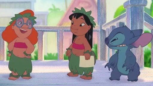 The ginger girl in Lilo and Stitch