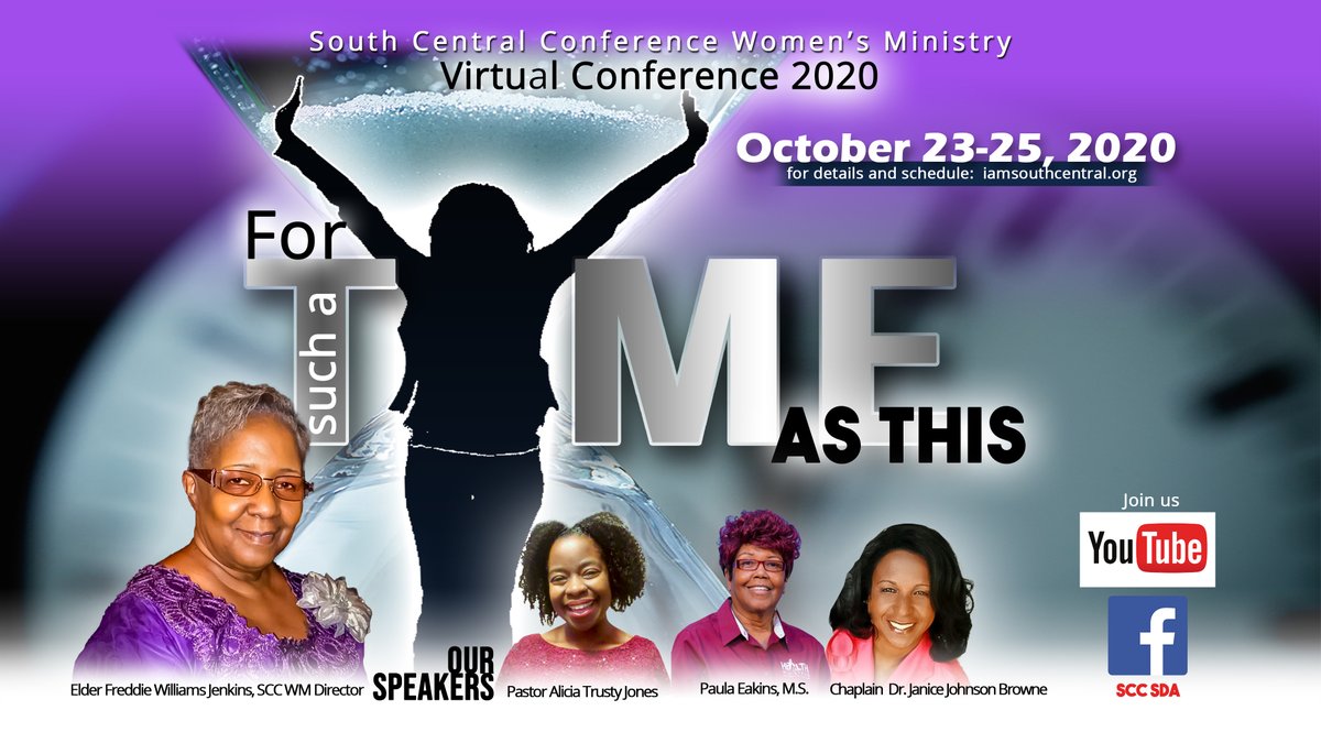 This weekend is the SCC Women's Ministries Virtual Conference.  Dont miss out!