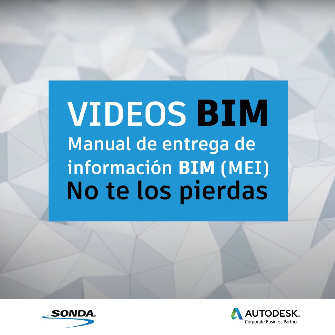 SONDAaeco's tweet image. Accede al Manual de Entrega de Información BIM (MEI) desde nuestro canal de YouTube👉🔗 youtube.com/playlist?list=…
La guía de 12 pasos a realizar en los #modelosBIM, que te permitirá compartir e intercambiar información de manera estructurada en #edificación o #infraestructura.