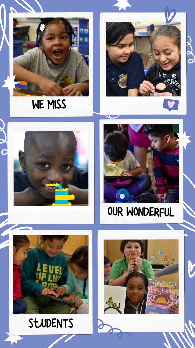 stemtothefuture's tweet photo. We miss our students everyday, we hope to see them soon😊! #stem #school #education #STEMeducation https://t.co/dB44YoCc52