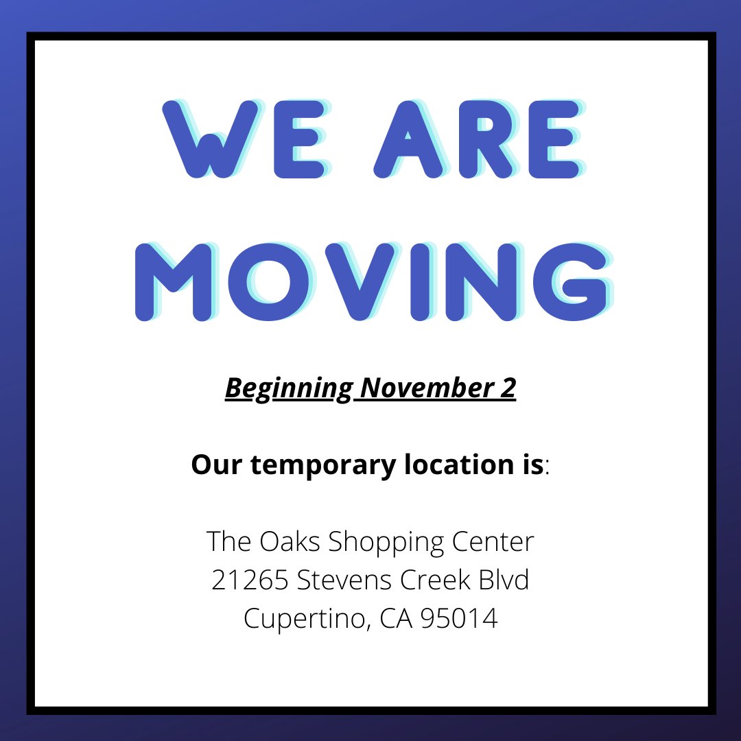 As our facility is being expanded to better assist our clients, we will continue to offer our services in our temporary location at The Oaks Center. #community #wvcs #westvalleycommunityservices #cupertino