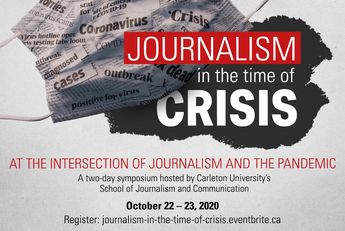 caj's tweet photo. How has the COVID-19 pandemic shaped the ongoing debate about support for journalism as a business?

Join CAJ President @Brent_T_Jolly for this discussion at @JSchool_CU's @-day #JournalismInCrisis conference. 

Register now: https://t.co/N5D2LOu4wn https://t.co/KQ97mhrco5
