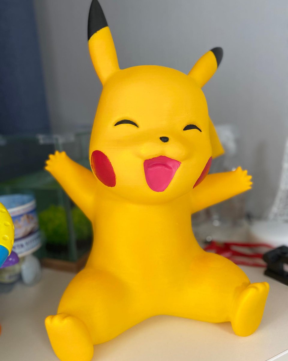antalyamaker's tweet image. Pokemon severler burada mı?Pikachuu😁🖨🤖
#tag #friends #instructable #Arduino #pokemon #photo #MewGulf #goodnight  #robotikkodlama #robotik #senkimsin #pikachu #3dprinter #kodlama #students #course #robotics #engineering #electronic #technology #maker #antalyamaker #mhtrobotik