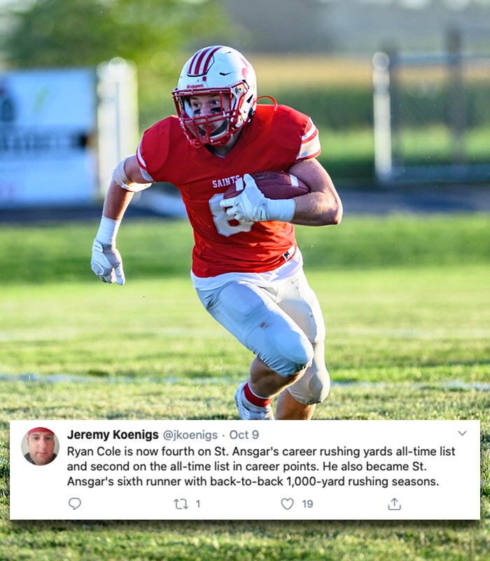 ejnewspaper's tweet photo. How it started        How it’s going

#ihsfb https://t.co/sHVEv7bSKa