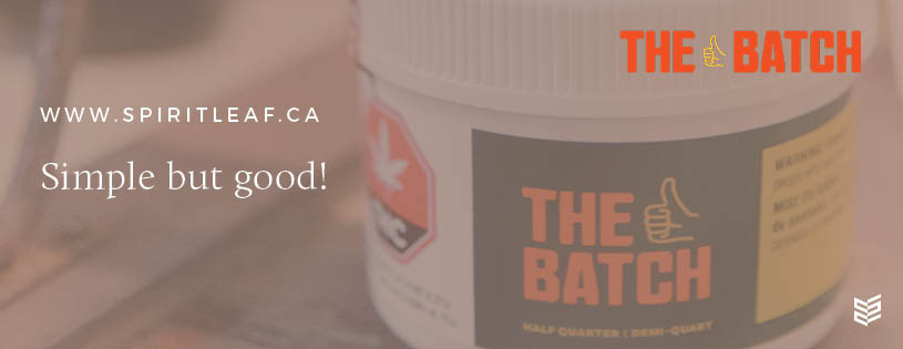 SpiritleafCA's tweet photo. For those budget-conscious consumers, there’s The Batch from Canadian producer @HighParkCompany. Using a #Hybrid blend w/a #THC potency between 10-15.9%. Visit a #Spiritleaf near you for more, https://t.co/NPDVQLos7A.
*Must be 18+. #CannabisCommunity #ValueBrand #JustGoodWeed https://t.co/Apjsxl6u7S