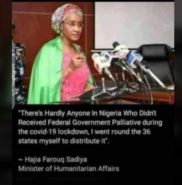 Mercellito's tweet image. @Sadiya_farouq i heard you said u went truout #Nigeria to give palliative yourself? Well u r right, what we r facing now is part of d Federal Govt palliative you all distributed. #soledistributor #endliars #EndSARS @AYCOMEDIAN pls help retweet #EndBadGoveranceInNigeria #Jesus