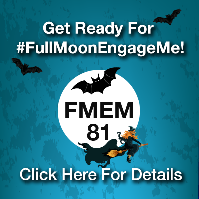 FMEM2014's tweet photo. #FullMoonEngageMe 81 is around the corner, from 27th Oct. Are you getting ready? Moon hunt prizes are doubled and there's a massive "once in a blue moon" surprise reward!

Don't miss out! Join the FMEM community:  https://t.co/0gZSzajb5T

#FMEM #EmpireKred #HalloweenBlueMoon https://t.co/6ADsVgh4v7