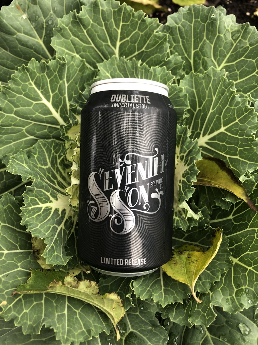 seventhsonbrew's tweet photo. Just released, Oubliette, our 12% Imperial Stout that we have been brewing since 2013. This is the second time this has been in cans. Look for it at our taproom now or in stores later this week. https://t.co/djuMKUVO3F