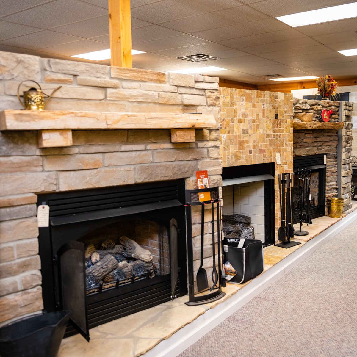 From the sale and installation to service, our team is here to take care of your gas fireplace needs.