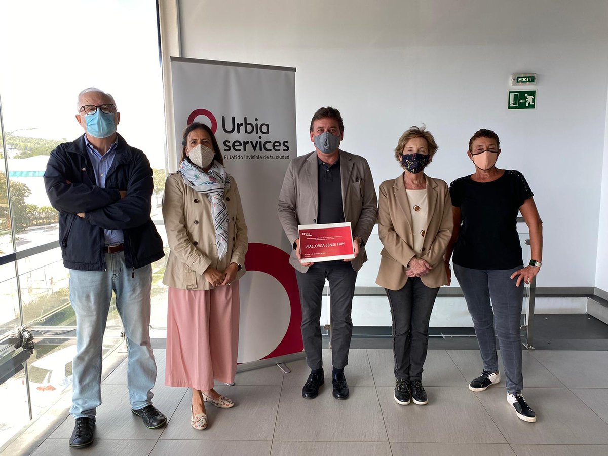 Las empresas tenemos el deber de contribuir al equilibrio e igualdad de la sociedad por eso para la familia #UrbiaServices el día de ayer fue un día especialmente emotivo.  ¡Felices de hacer entrega de una donación a nuestros amigos de 
<a href="/mallorcasensefa/">Mallorca Sense Fam</a>