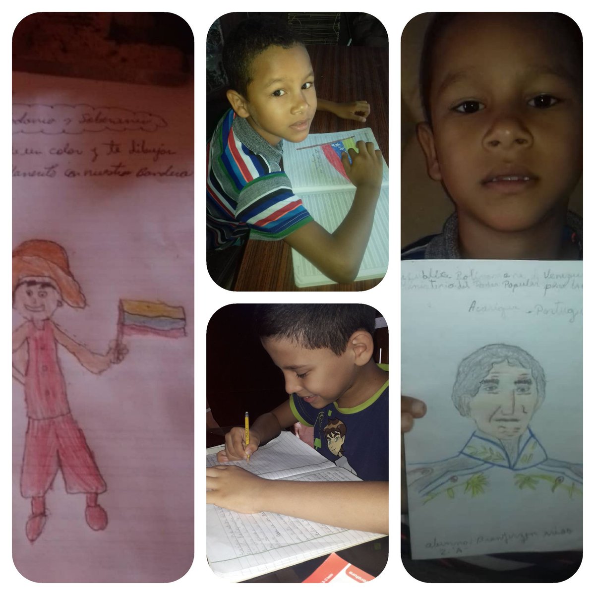 En el hogar nuestros estudiantes continúan realizando sus actividades escolares con la ayuda de sus padres y la orientación de sus maestros. #CadaFamiliaUnaEscuela @MPPEDUCACION @ZEPortuguesa <a href="/dceuportuguesa/">División Comun. Educ. y Unión con el Pueblo ZEP</a> <a href="/kenniat/">kenni amaro</a>