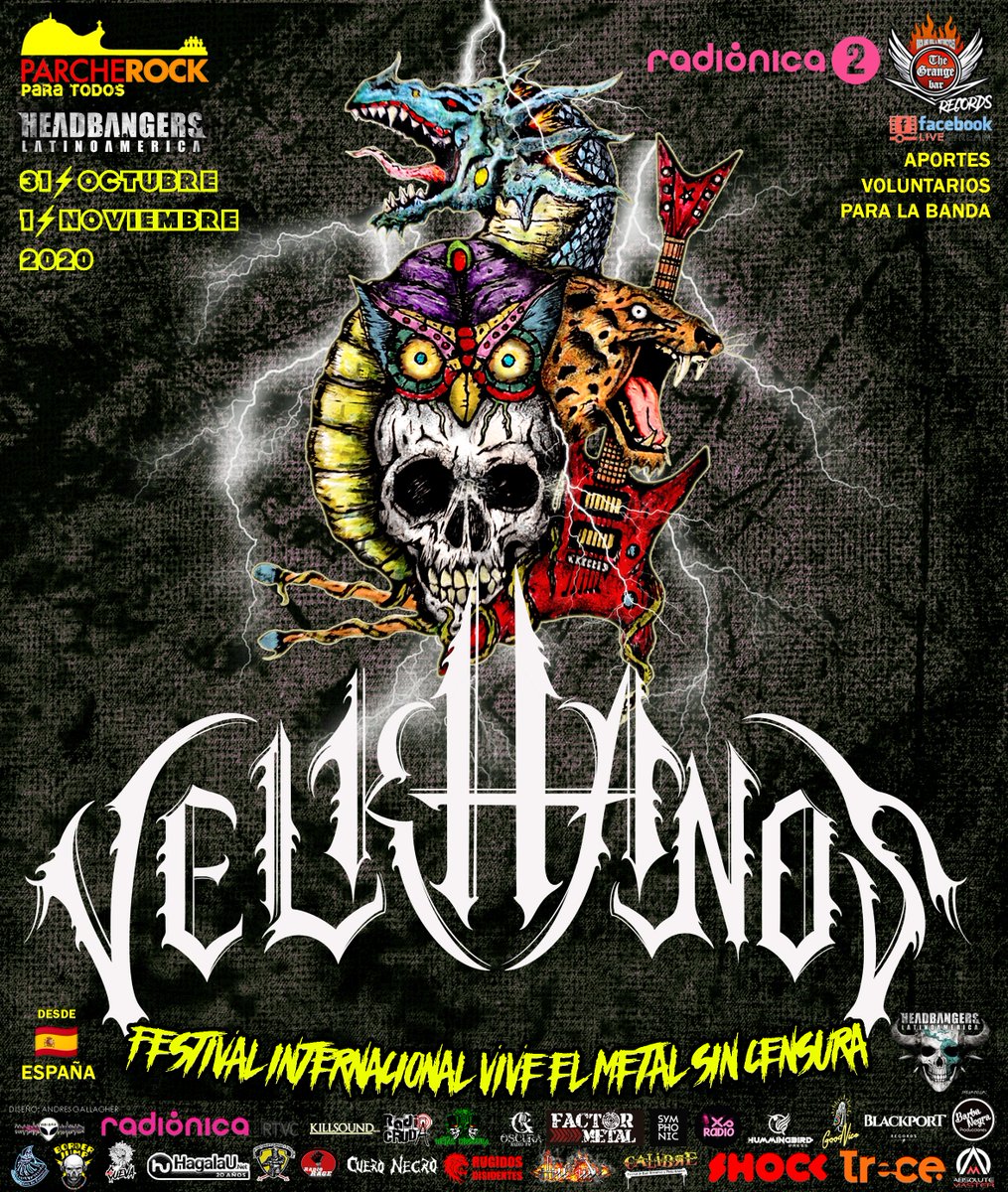 Desde España <a href="/velkhanos/">VelkhanosMetal</a> 🇪🇸🇪🇸🇪🇸🇪🇸🇪🇸🇪🇸 llegan para mostrar su primer trabajo "The Wrath" llegan a #ViveElMetalSinCensura y vamos a unirnos en un solo sonido y un solo mensaje.