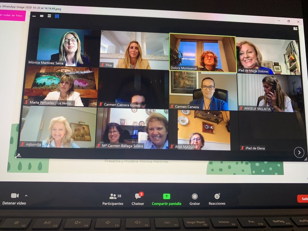pititorres's tweet photo. Interesante Webinar “El Mundo Real, Tierra de Oportunidades”  @DolorsMM @Mbonilladomingu @QuintanillaCarm 
Pilar Gomez y Marta Peñuelas Organizado @ANAEDE3  @UCAMMurcia @AFAMMERmujer @MdoloresBolarin 
Compromiso #igualdad d oportunidades y empoderamiento Mujer Rural @AytoMurcia https://t.co/frq3hJp8sZ