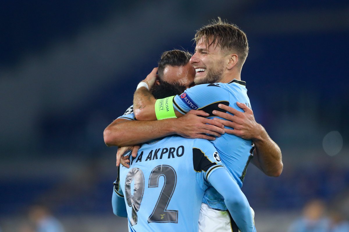 ๐ฆ
Back with a bang! Lazio enjoy their first group stage win in 13 years ๐
#UCL https://t.co/tP19mbOkRM