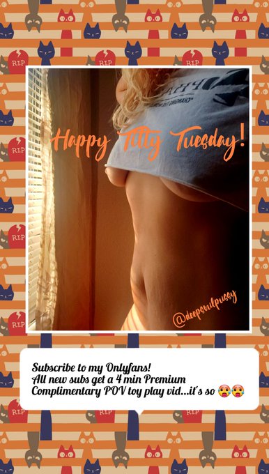 I didn't Forget #TidyTuesday 
Hope your day is going great!
#niceTuesday #underboob #OnlyOneOf #Subscribe