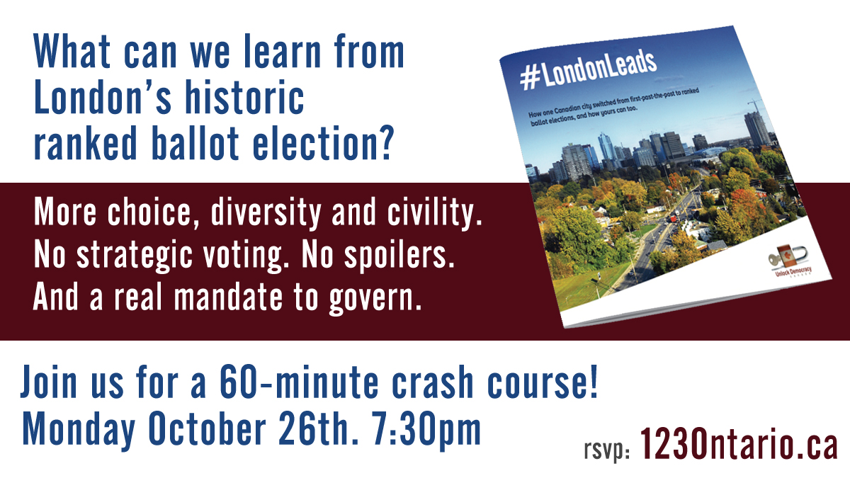 7. Join us on Monday night, to learn more about Canada's first ranked ballot election - and why this is worth fighting for. RSVP:  https://bit.ly/3o0jCEm 