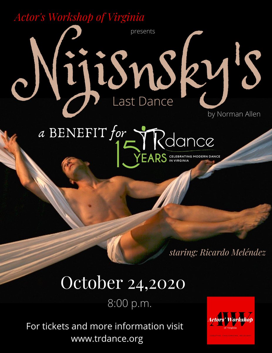 Nijinsky's Last Dance - One Night Only! - mailchi.mp/trdance/nijins…