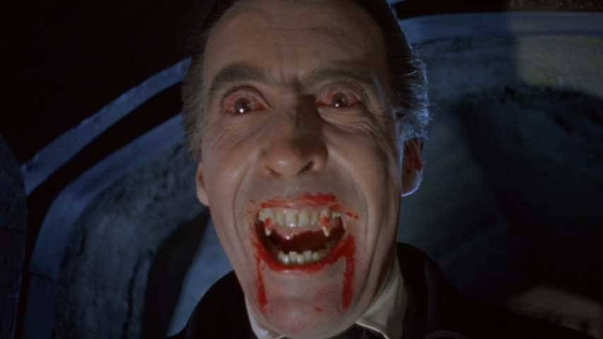 20/31 DRACULA (1958)The battle between Lee, the deadly predator dressed as Gothic hero, brimming with dark eroticism, and Cushing, graceful, principled, reassuring. Full of raw energy. Forever my favourite vampire film.  #31DaysOfHalloween