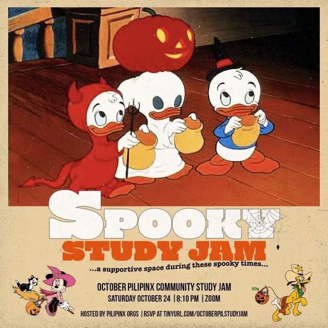 ucbpaa's tweet photo. FIRST PIL COMMUNITY STUDY JAM HAPPENING THIS SATURDAY! RSVP LINK IN BIO🎃 https://t.co/UMiNjvu3PO