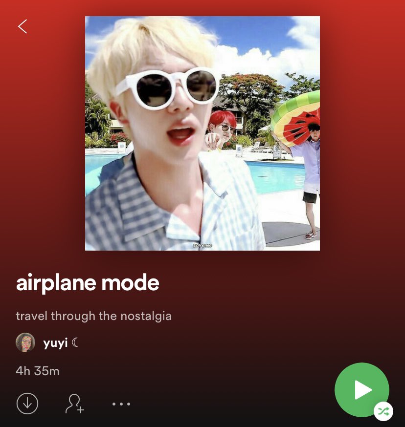 PLAYLIST 017 : airplane mode: travel through the nostalgia this playlist was originally for songs i could use if i ever travelled and did a vlog, but most songs included were nostalgic, so i combined the two :) [  https://open.spotify.com/playlist/5k0YjodxakNXleXYVB3cvs?si=iXs8l164SFG9P7oXqQuwZQ ]