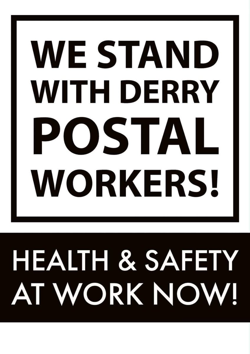 Health and Safety of our postal workers is the most important thing #healthbeforewealth