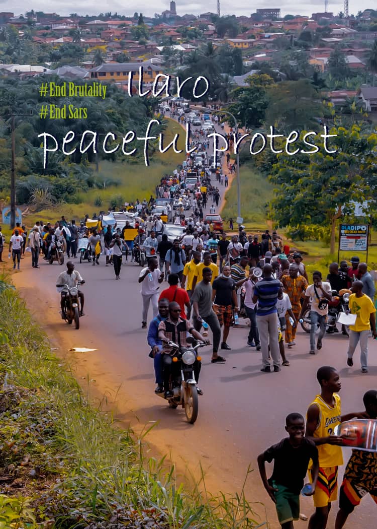 Ilaro_youthDF's tweet photo. IlaroPeacefulProtesters unblocks highway, reinstate   commitment to protesters security.

#EndCustomKillings #YewaLiveMatters #EndSARS #EndPoliceBrutality #Reform9jaPolice #NIGERIABLEEDS #LekkiMassacre https://t.co/Qas3ZKCU3s