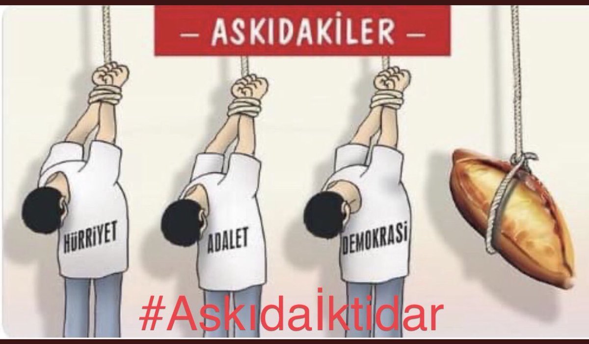 'Ekmeğini çalıp ondan sana bir parça veriyorlar, sonra cömertliklerine teşekkür etmeni istiyorlar.'

#askıdaiktidar