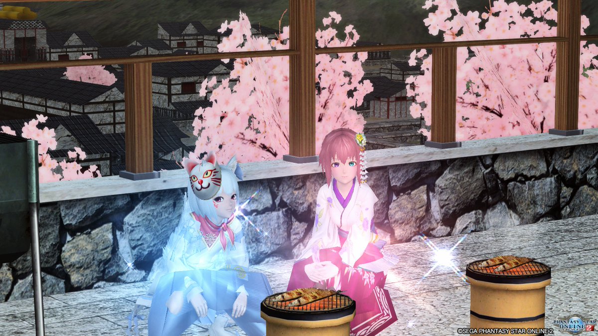 O Xrhsths 独楽dog 8 Sto Twitter 相棒 Luilui Pso2 8 とのss 赤い少女と青い狐 只今七輪で調理中 相棒が載せたssと構図 画角 がめっちゃ被ってて草 Pso2 メンテの日なのでssを貼る メンテの日なのでss貼る